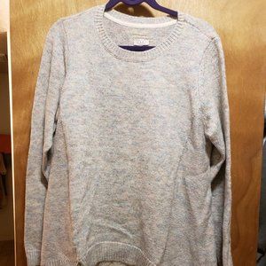 LOGO by Lori Goldstein Multicolor Crew Neck Sweater